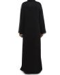 Madiha_Hand_Embroidered_Front_Open_Burqa_Back View_IslamicShop.in