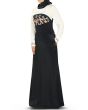 Mehreen_Fancy_Abaya_Dress_Side View_IslamicShop.in