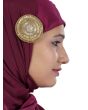 Metallic_Gold_Sequined_Round_Brooch_Pin_cum_Clip_IslamicShop.in