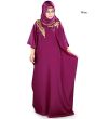 Aarifah_Kaftan_Wine_IslamicShop.in