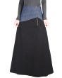 Aziz_Denim_Skirt_Close View_IslamicShop.in