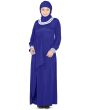 Malak_Abaya_Royal Blue Color_IslamicShop.in