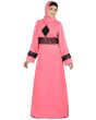 Najya_Turquoise_Abaya_Sweet Pink_IslamicShop.in