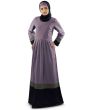 Sehrish_Aura _Green_Abaya_Light  Purple_IslamicShop.in