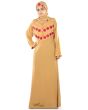 Neeshad_Abaya_Beige Color Main View _IslamicShop.in