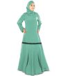 Sadah_Abaya_Sea Green Color_IslamicShop.in