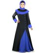 Samaa_Abaya_Royal Blue Color_IslamicShop.in