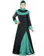 Samaa_Abaya_Bottle Green Color_IslamicShop.in