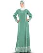 Raameen_Abaya_Sea Green_IslamicShop.in