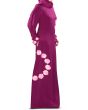 Maysaa_Abaya_Wine Color Side View_IslamicShop.in