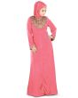 Fiddah_Gold_Hand_Embroidered_Burqa_SweetPink_IslamicShop.in