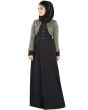 Nasifah_Abaya_Charcoal Color_IslamicShop.in