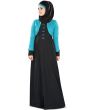 Nasifah_Abaya_Turquoise Color_IslamicShop.in