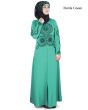 Mahnoor_Abaya_Bottle Green Color_IslamicShop.in