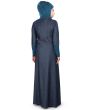 Maira_Denim_Abaya_Back View_IslamicShop.in