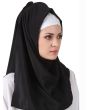 Norhan Black Abaya_Hijab View_IslamicShop.in