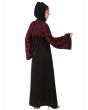 Shajarah Black Abaya_Back View_IslamicShop.in