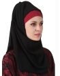 Shajarah Black Abaya_Hijab View_IslamicShop.in