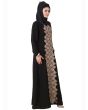 Annam Black Abaya_Side View_IslamicShop.in