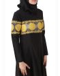 Maisah Black Abaya_Close View_IslamicShop.in