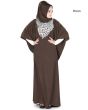 Aimen_Kaftan_Brown Color_IslamicShop.in