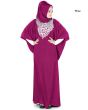 Aimen_Kaftan_Wine Color_IslamicShop.in