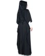 Aimen_Kaftan_Black Color Back View_IslamicShop.in