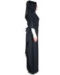 Aimen_Kaftan_Black Color Side View_IslamicShop.in