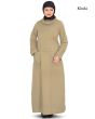 Falish_Abaya_Khaki Color_IslamicShop.in