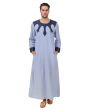 Farhan Blue Galabiyya_Angle View_IslamicShop.in