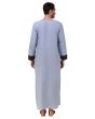 Farhan Blue Galabiyya_Back View_IslamicShop.in