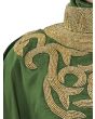 Nayyab_Hand_Embroidered_Henna_Kaftan_Close Up View_IslamicShop.in