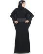 Anum_Hand_Embroidered_Black_Kaftan_Angle View_IslamicShop.in