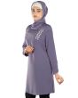 Suhaylah_Purple_Tunic_FrontVIew_IslamicShop.in