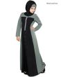 Hibah_Abaya_Black&Grey_IslamicShop.in