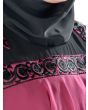 Sabeeyah_Abaya_Close Up View_IslamicShop.in