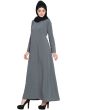 Black & Grey inner abaya