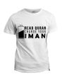 White T-Shirt (Iman)_Main View_IslamicShop.in